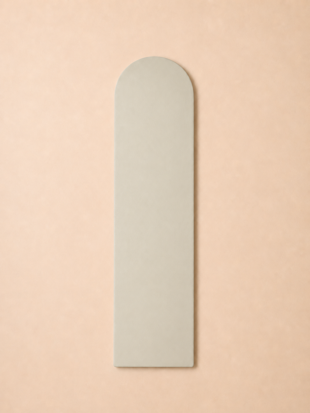 Rolled pilates mat for easy transport