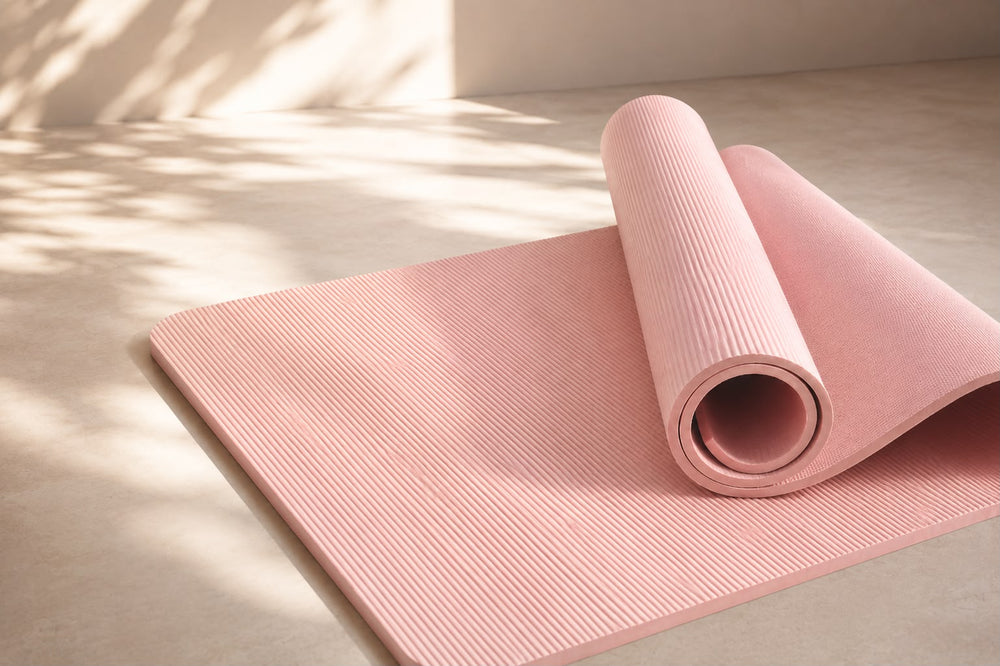Thick pilates workout mat in multiple colours